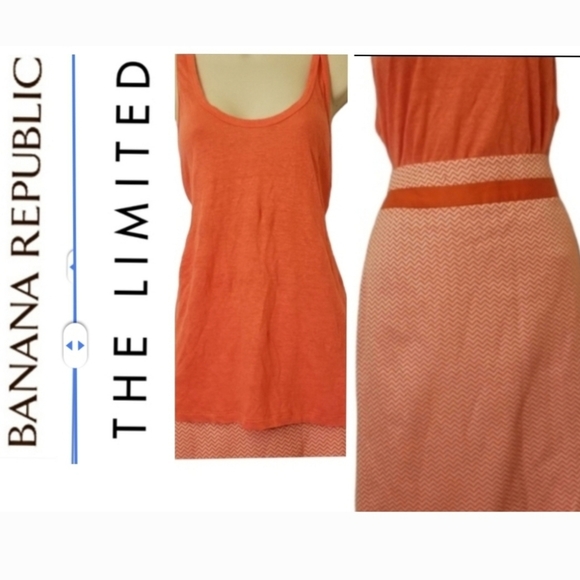 🧧Sensational Banana Republic Tank & The Limited SKIRT🌏TRENDING(COPY) - Picture 1 of 10
